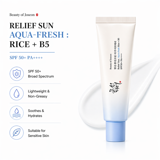 Beauty of Joseon Rice + B5 Aqua Fresh Relief Sun SPF50+ PA++++ – 50 ml