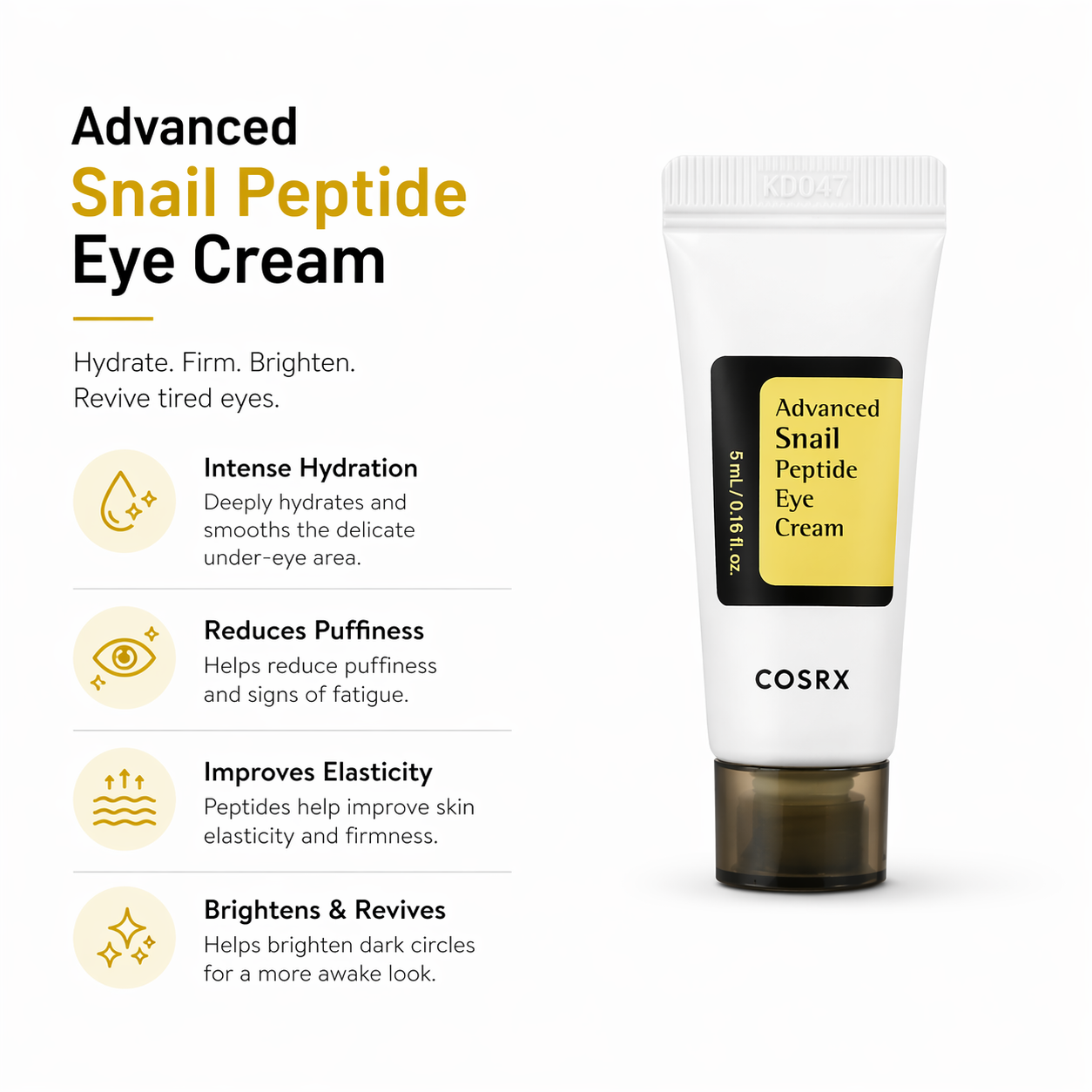 COSRX Advanced Snail Peptide Eye Cream – 5 ml