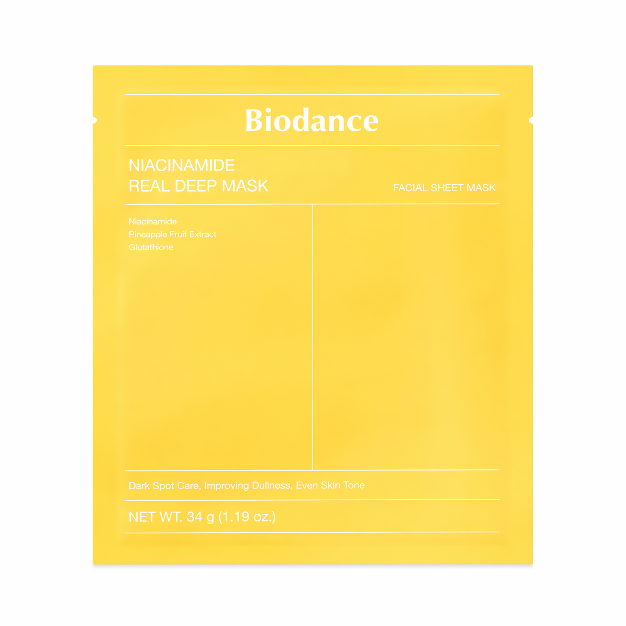 Biodance - Radiant Vita Niacinamide Real Deep Mask