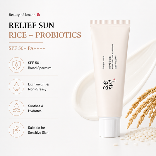 Beauty of Joseon Relief Sun Rice + Probiotics SPF 50+ PA++++ - 50 ml
