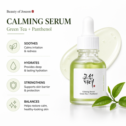 Beauty of Joseon Calming Serum (Green Tea + Panthenol) – 10 ml