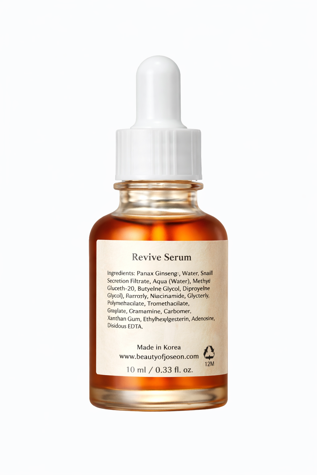 Beauty of Joseon Revive Serum (Ginseng + Snail Mucin) – 10 ml