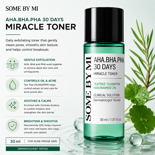 Some By Mi AHA-BHA-PHA 30 Days Miracle Toner – 30 ml