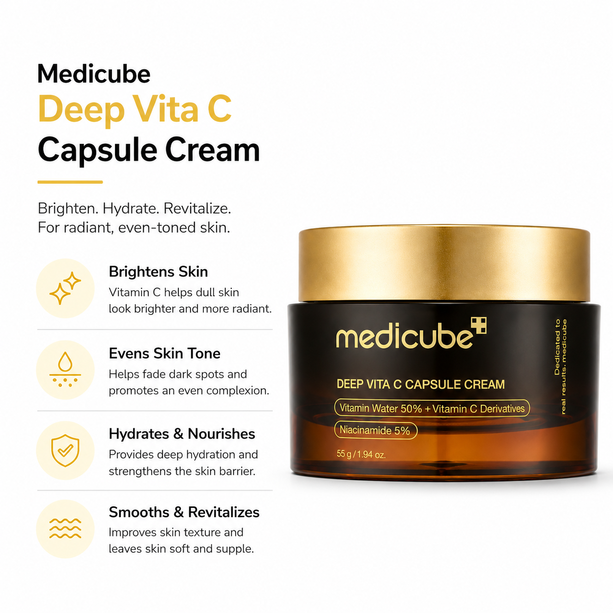 Medicube Deep Vita C Capsule Cream – 55 g