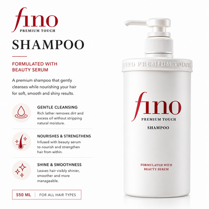 Fino Premium Touch Shampoo – 550 ml