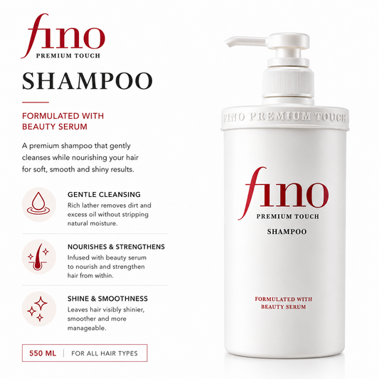 Fino Premium Touch Shampoo – 550 ml